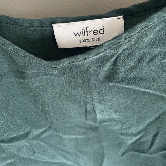 Dark green crop top with lace - Picture 2 of 4